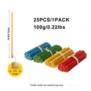 Velas Naturais de Cera de Abelha – Kit com 25 Unidades | Queima Limpa e Elegante